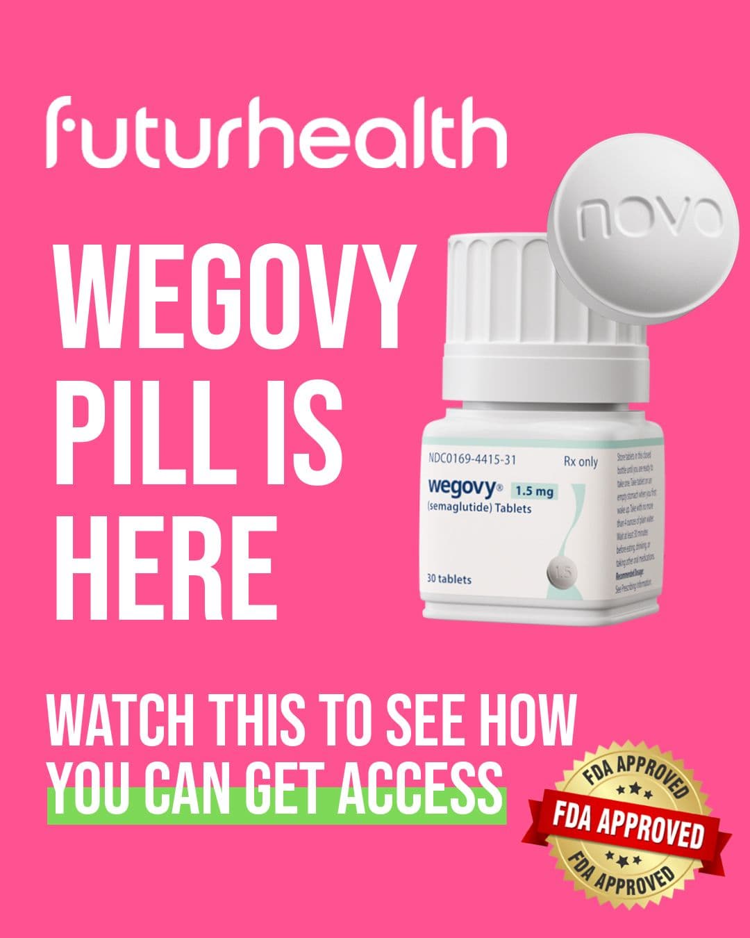 Wegovy Pill Pink