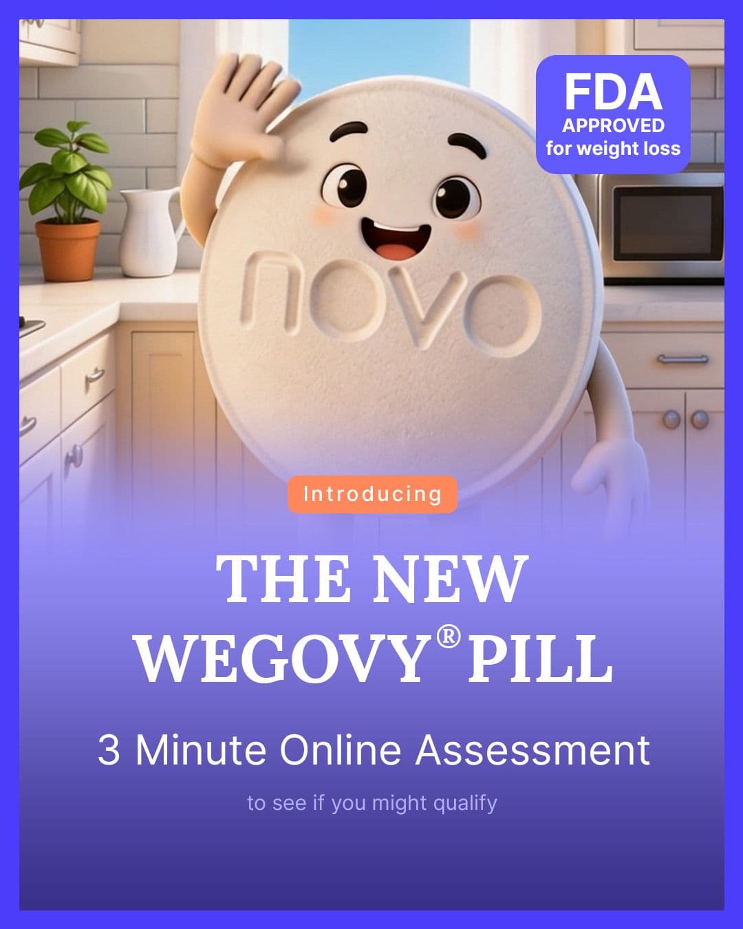 Wegovy Pill Character